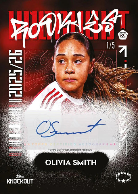 2025/26 Topps UEFA Women's Champions League Soccer Knockout Hobby Box