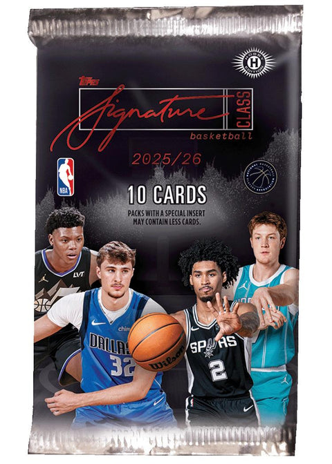 2025/26 Topps Signature Class Basketball Hobby Jumbo