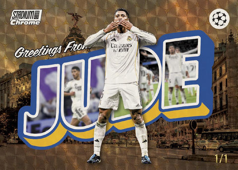 2025/26 Topps Stadium Club Chrome UEFA Club Competitions Soccer Hobby (Presell)