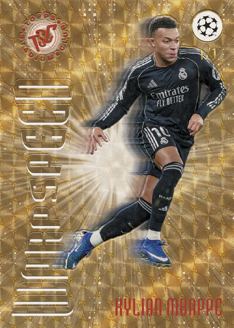 2025/26 Topps Stadium Club Chrome UEFA Club Competitions Soccer Hobby (Presell)