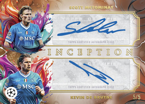2025/26 Topps Inception UEFA Club Competitions Soccer Hobby