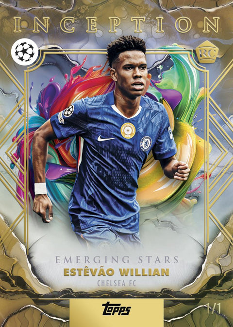 2025/26 Topps Inception UEFA Club Competitions Soccer Hobby