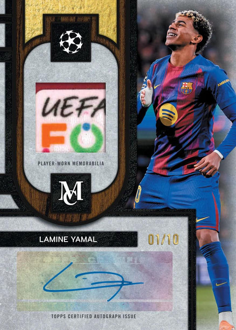 2025/26 Topps UEFA Club Competitions Museum Collection Soccer Hobby