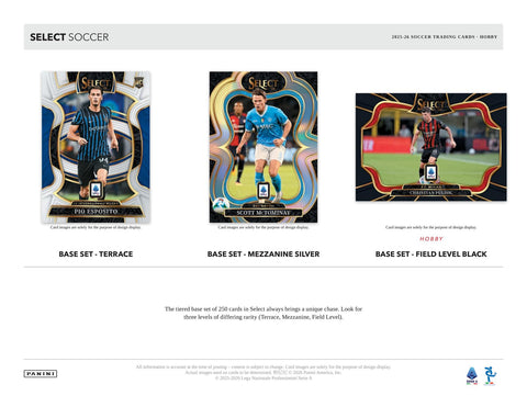 2025/26 Panini Select Serie A Soccer Hobby