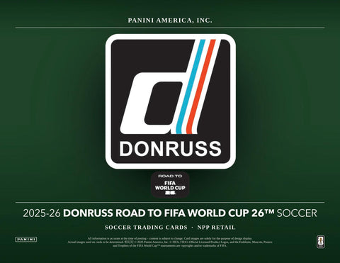 2025/26 Panini Donruss Road to FIFA World Cup Soccer Blaster