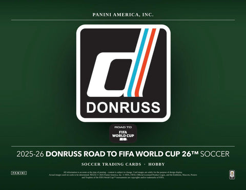 2025/26 Panini Donruss Road to FIFA World Cup Soccer Hobby