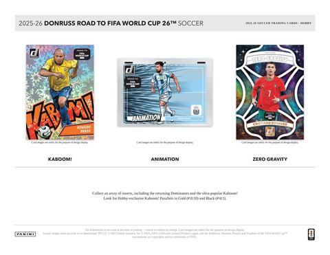 2025/26 Panini Donruss Road to FIFA World Cup Soccer Hobby