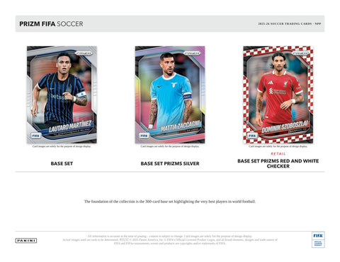 2025/26 Panini Prizm FIFA Soccer 6-Pack Blaster Box