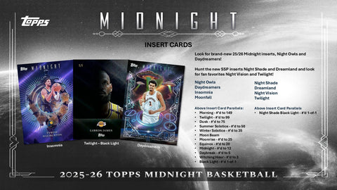 2025/26 Topps Midnight Basketball Hobby