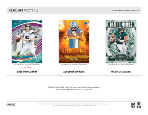 2025 Panini Absolute Football Mega