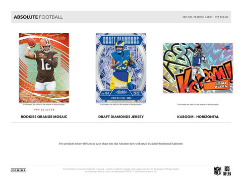 2025 Panini Absolute Football Mega