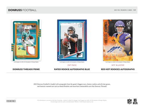 2025 Panini Donruss Football 6-Pack Blaster
