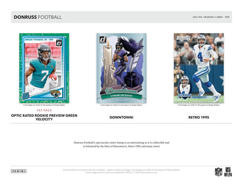 2025 Panini Donruss Football Jumbo Value 12-Pack