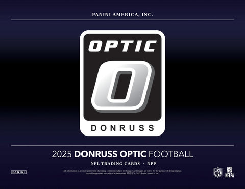 2025 Panini Donruss Optic Football 6-Pack Blaster (Purple Shock Parallels!)