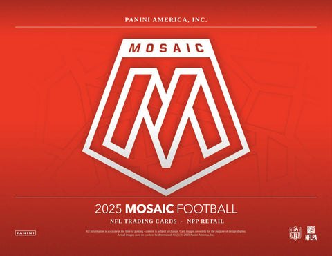 2025 Panini Mosaic Football Jumbo Value 12-Pack
