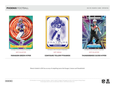 2025 Panini Phoenix Football 6-Pack Blaster