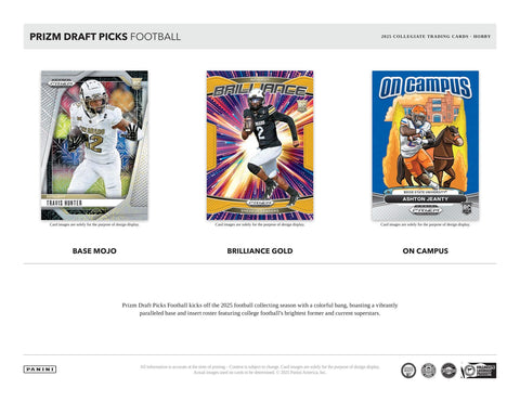 2025 Panini Prizm Draft Picks Football Hobby