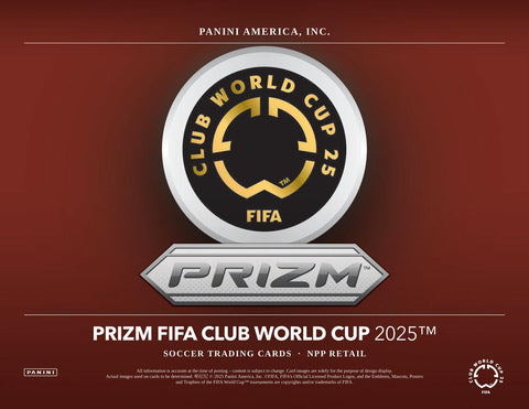 2025 Panini Prizm FIFA Club World Cup Soccer Mega