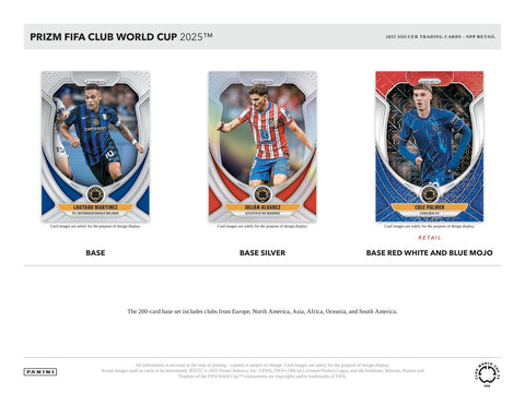 2025 Panini Prizm FIFA Club World Cup Soccer Mega