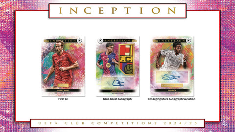 2024/25 Topps Inception UEFA Club Competitions Soccer Hobby