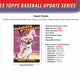 2025 Topps Update Series Baseball Hobby Jumbo Pack