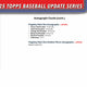 2025 Topps Update Series Baseball Hobby