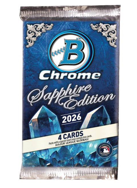 2026 Bowman Chrome Baseball Sapphire Edition (Presell)