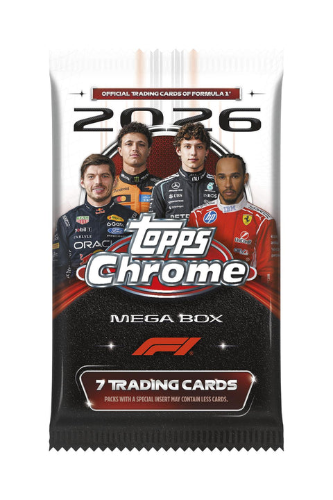 2026 Topps Chrome F1 Formula 1 Mega (Presell)