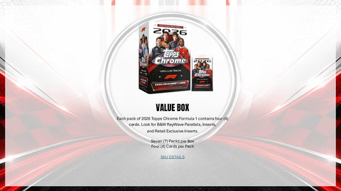 2026 Topps Chrome F1 Formula 1 Mega (Presell)