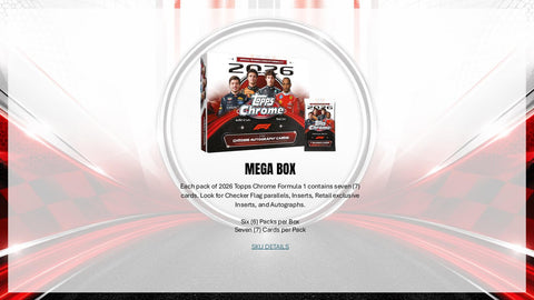 2026 Topps Chrome F1 Formula 1 Blaster (Presell)