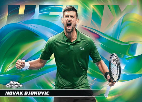 2026 Topps Chrome Tennis Hobby (Presell)