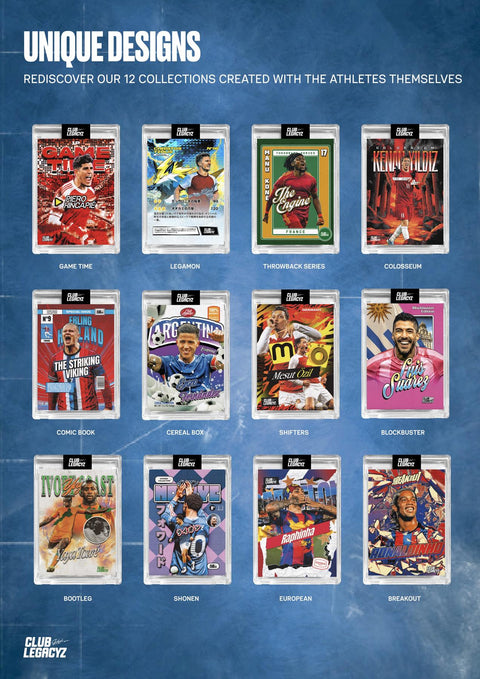 2026 Club Legacyz Icons Back to School Fifth Edition Soccer Hobby