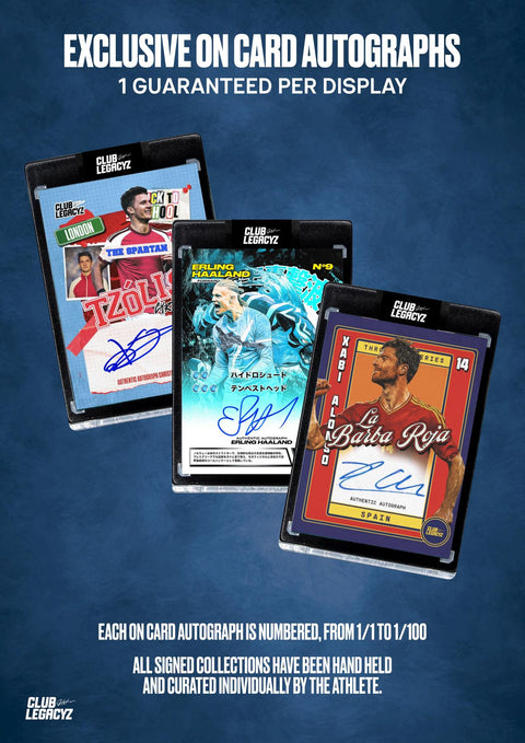 2026 Club Legacyz Icons Back to School Fifth Edition Soccer Hobby