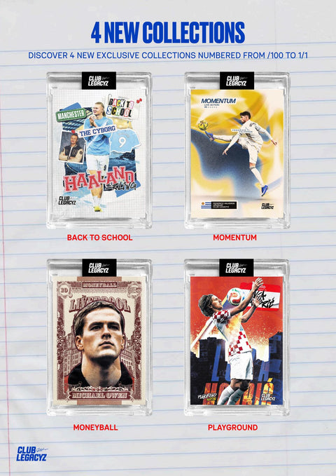 2026 Club Legacyz Icons Back to School Fifth Edition Soccer Hobby
