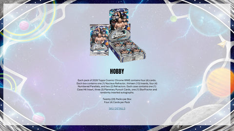 2026 Topps Cosmic Chrome WWE Wrestling Hobby