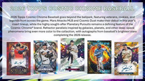 2026 Topps Cosmic Chrome Baseball Hobby (Presell)