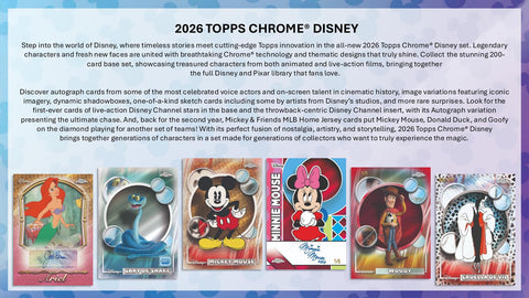 2026 Topps Disney Chrome Mega