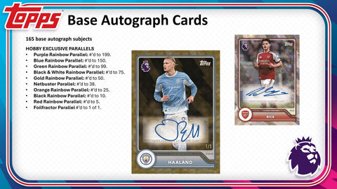 2026/27 Topps Premier League EPL Soccer Hobby