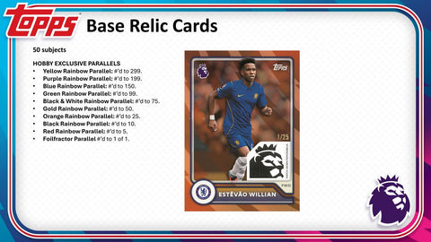 2026/27 Topps Premier League EPL Soccer Hobby