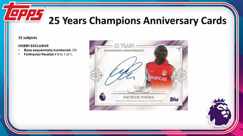 2026/27 Topps Premier League EPL Soccer Hobby
