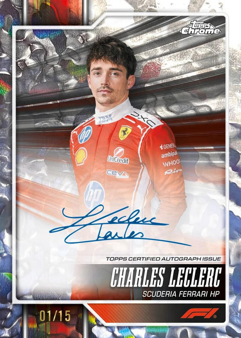 2026 Topps Chrome F1 Formula 1 First Day Issue Hobby