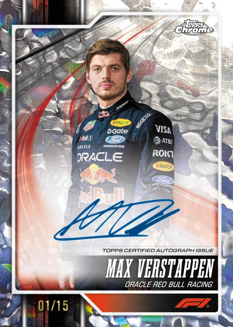 2026 Topps Chrome F1 Formula 1 First Day Issue Hobby