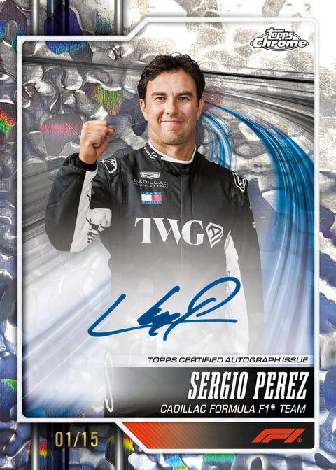 2026 Topps Chrome F1 Formula 1 First Day Issue Hobby