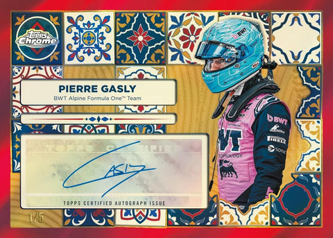2026 Topps Chrome F1 Formula 1 First Day Issue Hobby