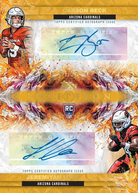 2026 Topps Inception Football Hobby (Presell)