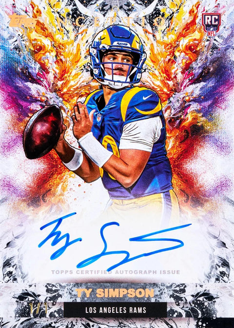2026 Topps Inception Football Hobby (Presell)