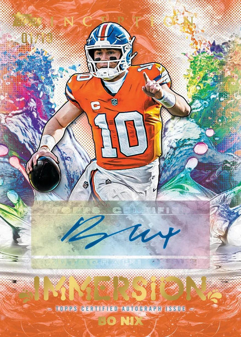 2026 Topps Inception Football Hobby (Presell)