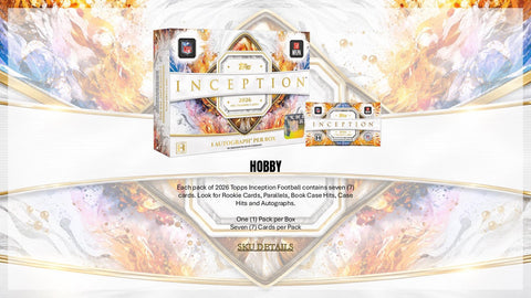 2026 Topps Inception Football Hobby (Presell)