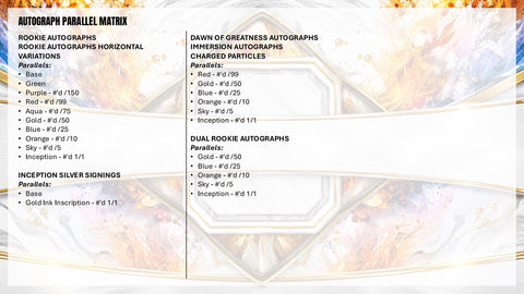2026 Topps Inception Football Hobby (Presell)