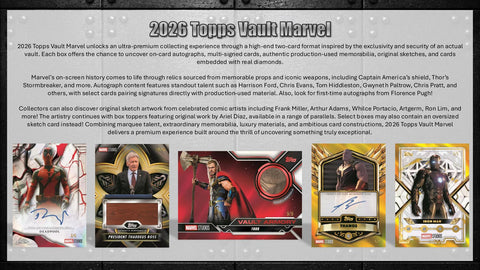 2026 Topps Vault Marvel Hobby